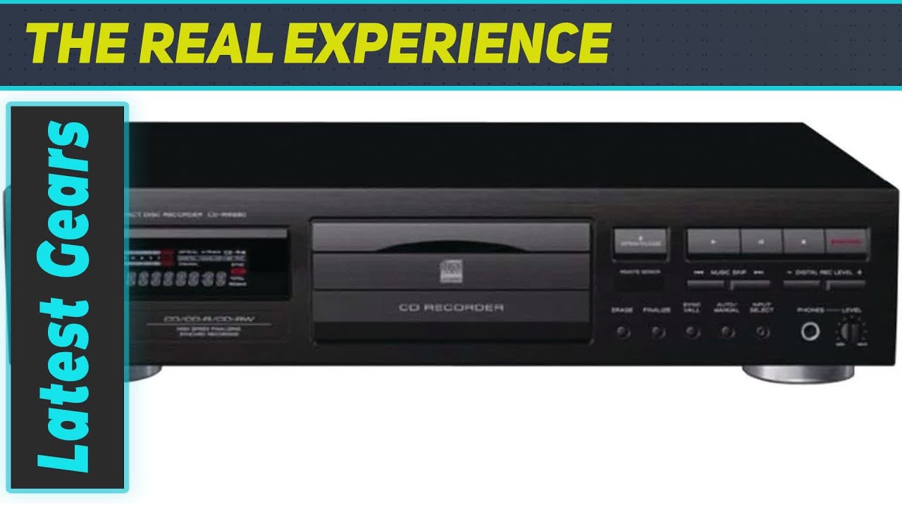 TEAC CD-RW890 CD Recorder Review: All-In-One Recording Powerhouse