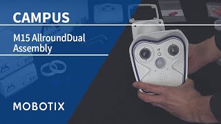 AllroundDual M16】MOBOTIX 全天候型壁面設置2眼カメラ【防犯カメラ】