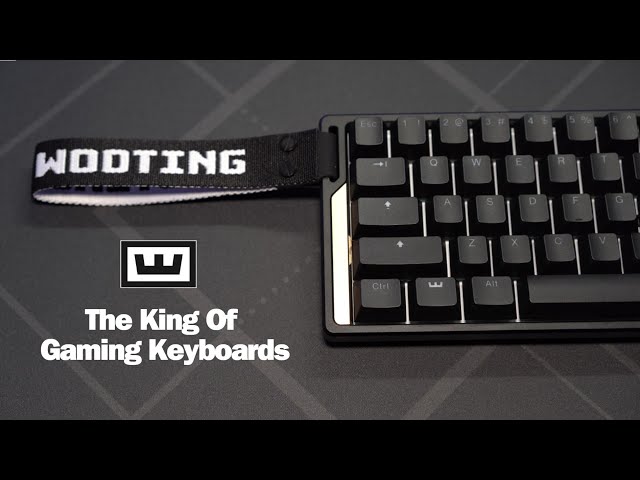 Wooting 60HE+ with Alumaze60 - The Best Gaming Keyboard Available