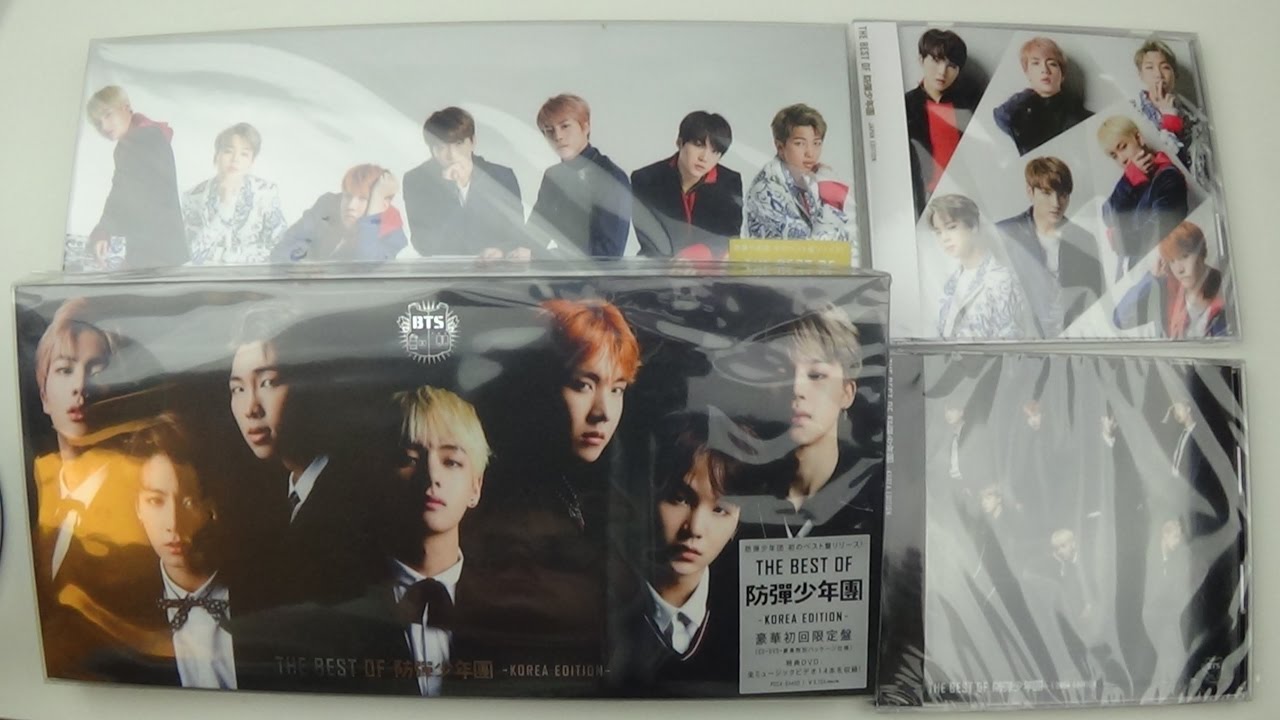 Unboxing BTS (Bangtan Boys) Best Of Album Korea & Japan Edition
