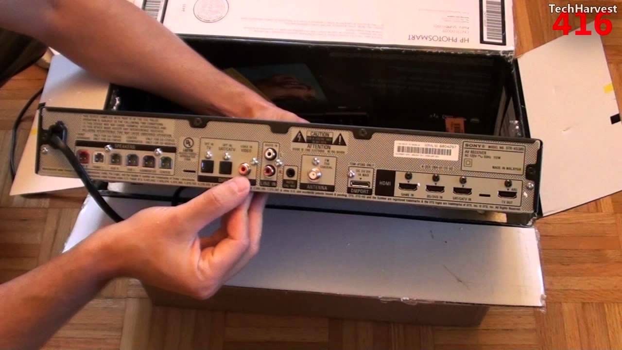 Sony 5.1 Home Theater System A/V Receiver STR-KS380: Unboxing