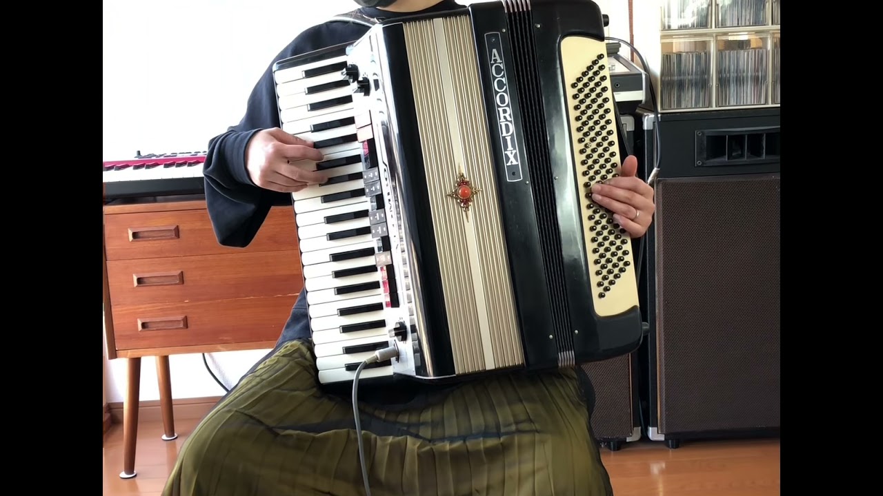 TOMBO Accordix A-120 Electric Accordion(og081) demo［organ69