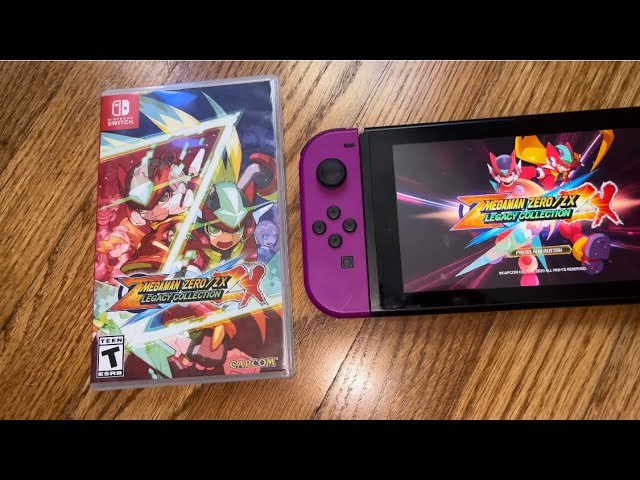 Megaman Zero/ZX Legacy Collection. NINTENDO Switch Unboxing! - YouTube