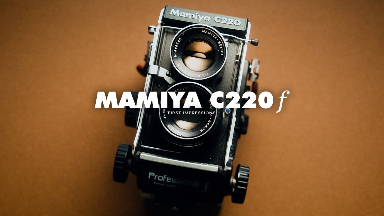 Mamiya C220 F with 80mm + 55mm Lens | First Impression - YouTube