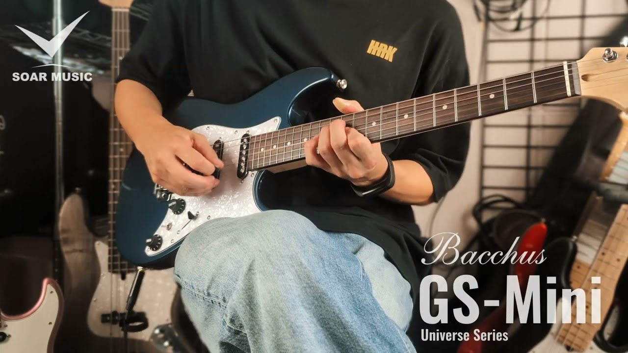GS-mini CAR (Bacchus / バッカス) エレキギター ストラトタイプ