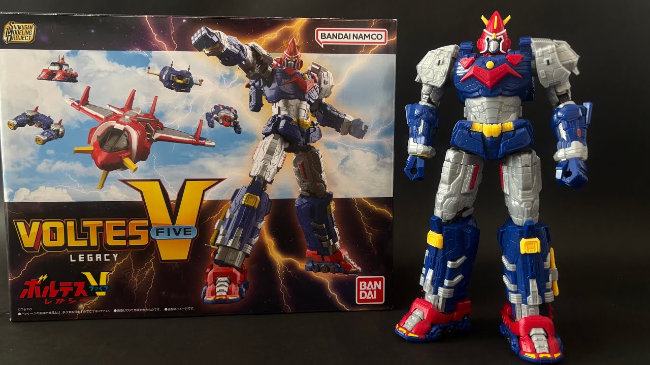 SMPボルテスVレガシーの組み立て&合体レビュー / VOLTES V LEGACY 食玩