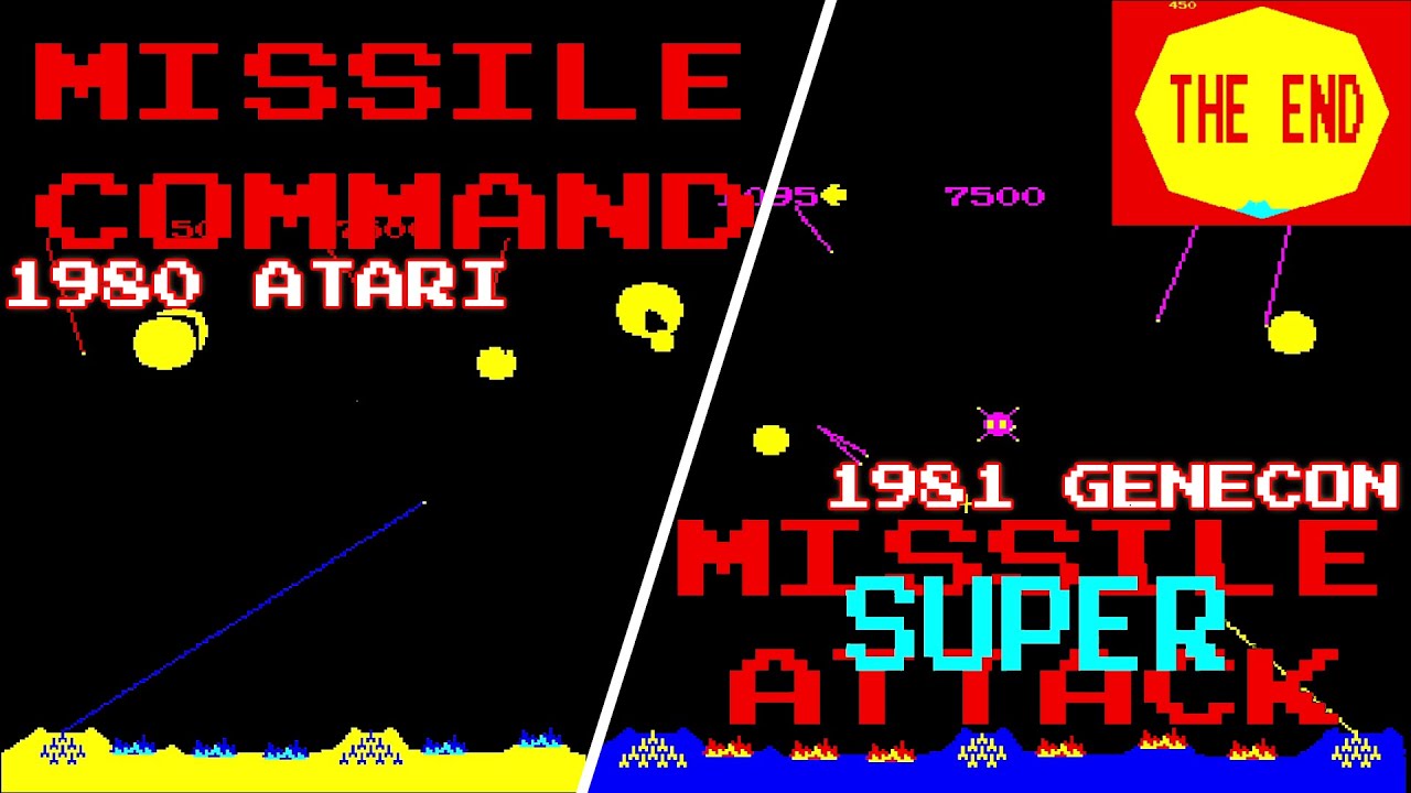 ミサイルコマンド スーパーミサイルアタック [AC] 1980 1981