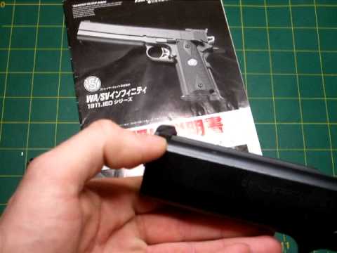 Western Arms airsoft Infinity IED 5 inch GBB review. - YouTube