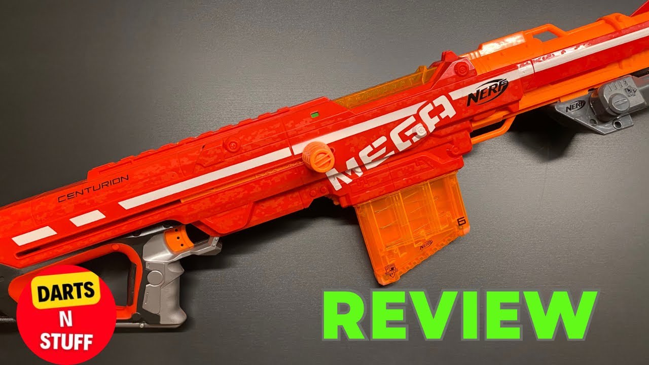 Review Nerf Centurian Mega Blaster - YouTube