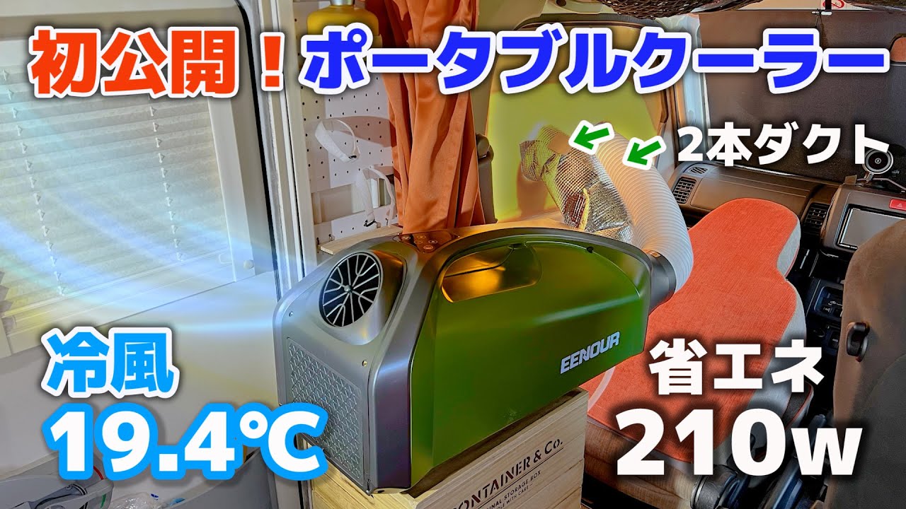 New portable air conditioner released! [EENOUR Spot Air