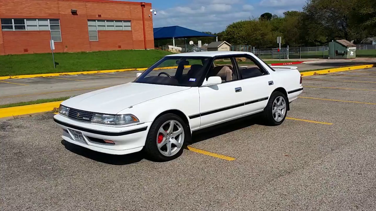 1989 Toyota Mark 2 GT twin turbo - YouTube