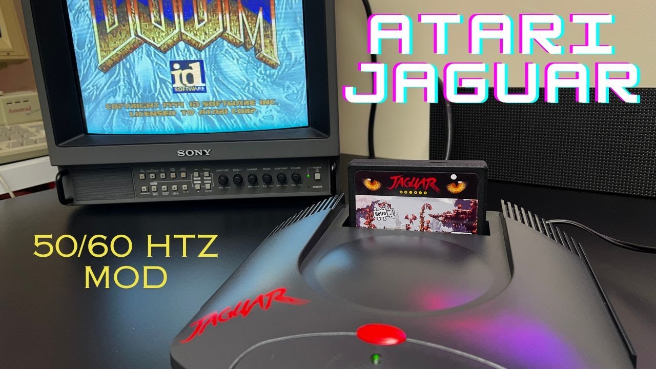 Atari Jaguar 50/60 Htz Mod Switch - YouTube