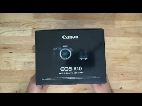 Canon EOS R10 RF-S18-45mm F4.5-6.3 is STM Lens Kit - YouTube