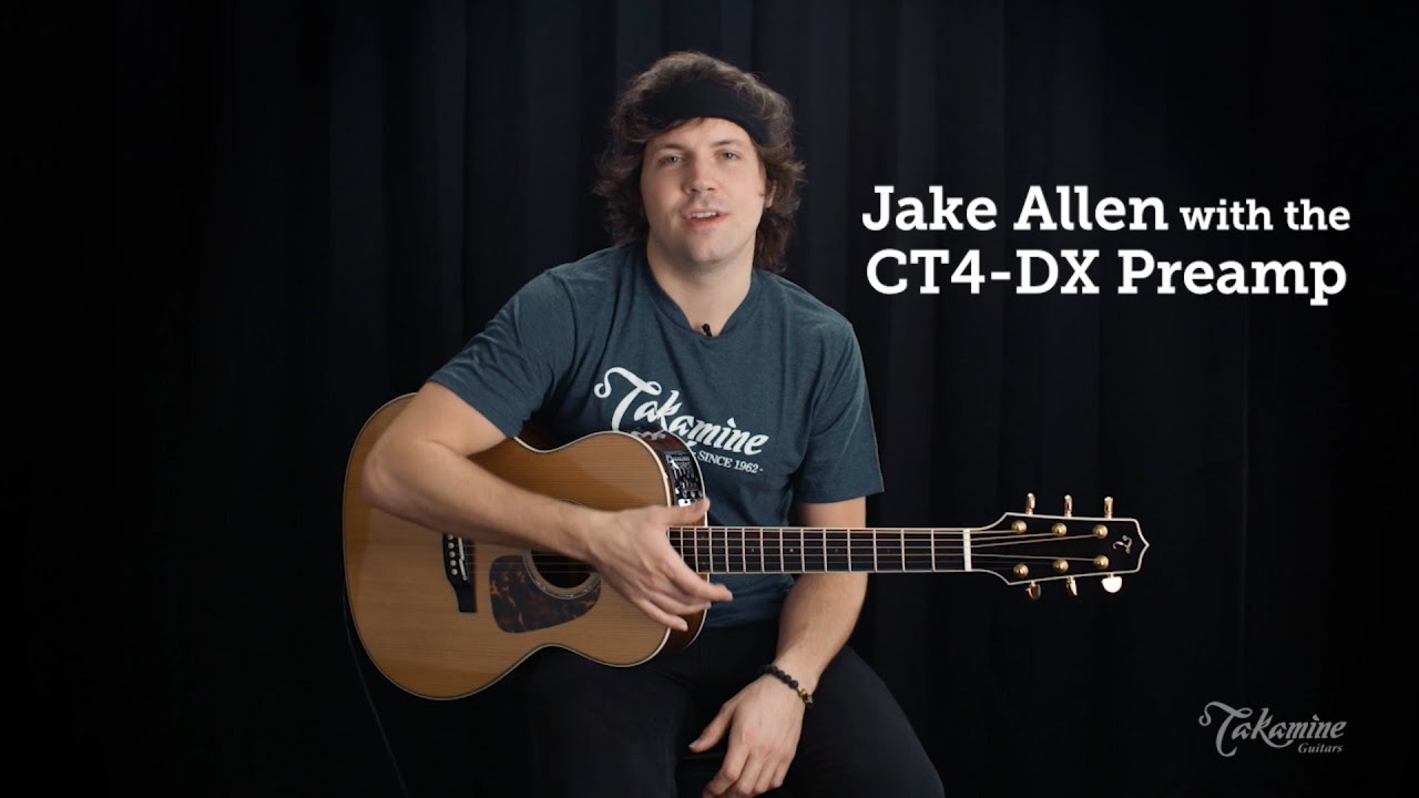 Takamine CT4-DX Preamplifier - YouTube