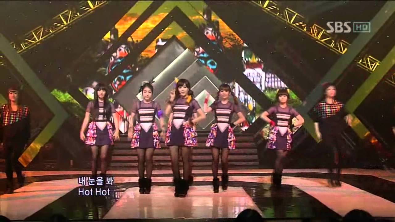 T-ara - yayaya (tiara-yaya) @ SBS Inkigayo popular song 101226