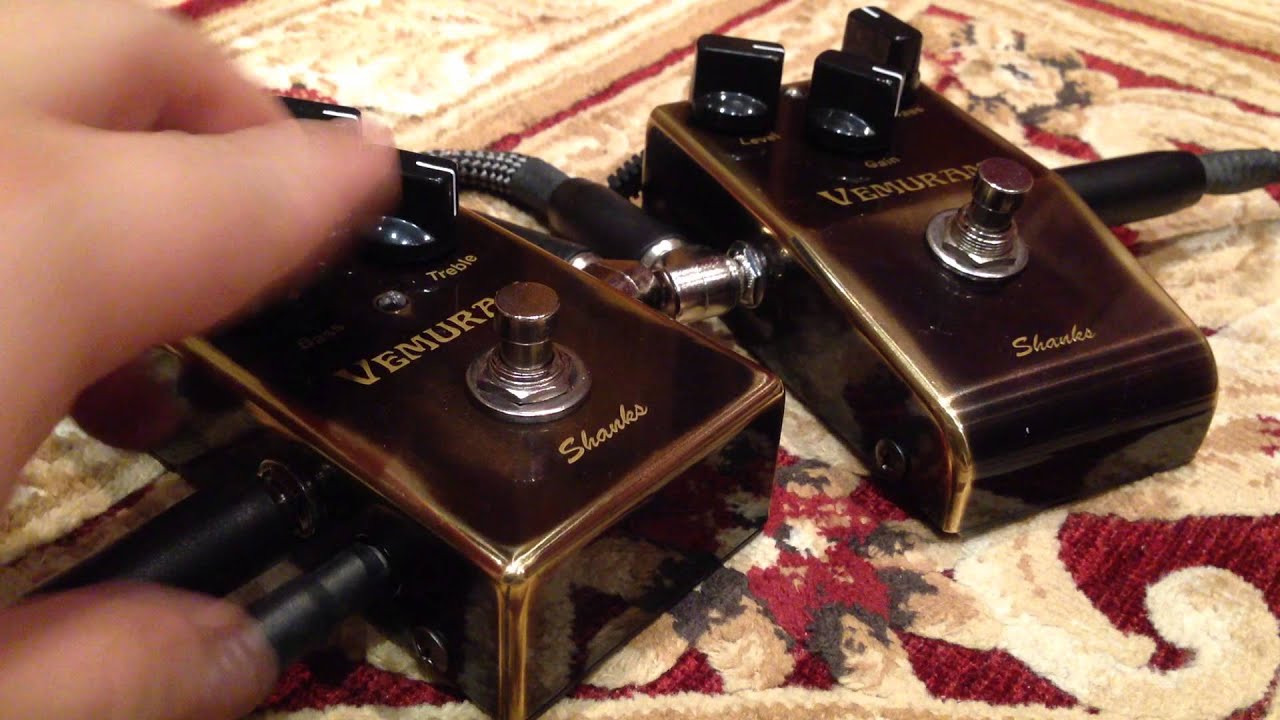 Vemuram Shanks 3K and 4K with Les Paul - YouTube