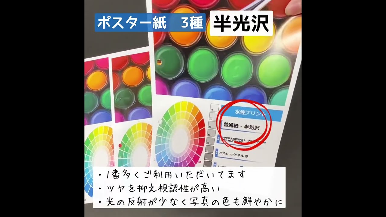 ポスター印刷・大判印刷 1枚から！店舗なら即日お渡し - コピー