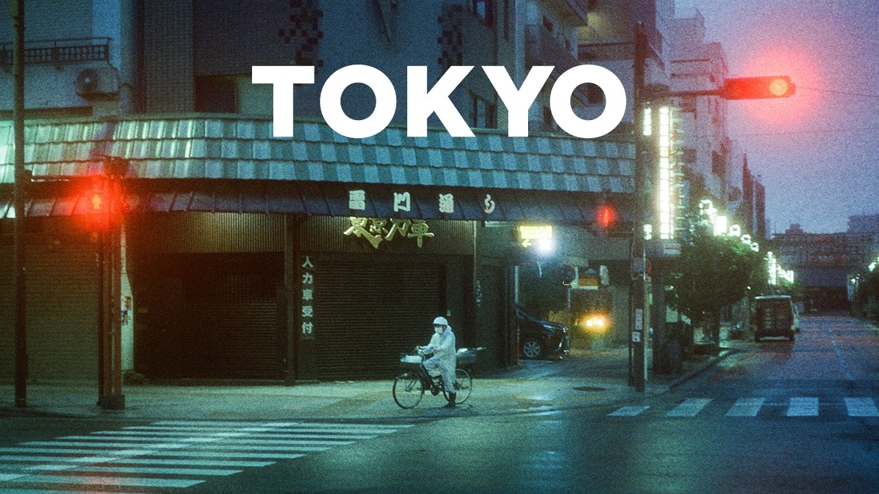 Tokyo - Canon 50mm F1.8 LTM Lens. Asakusa at 4AM with a 'Broken