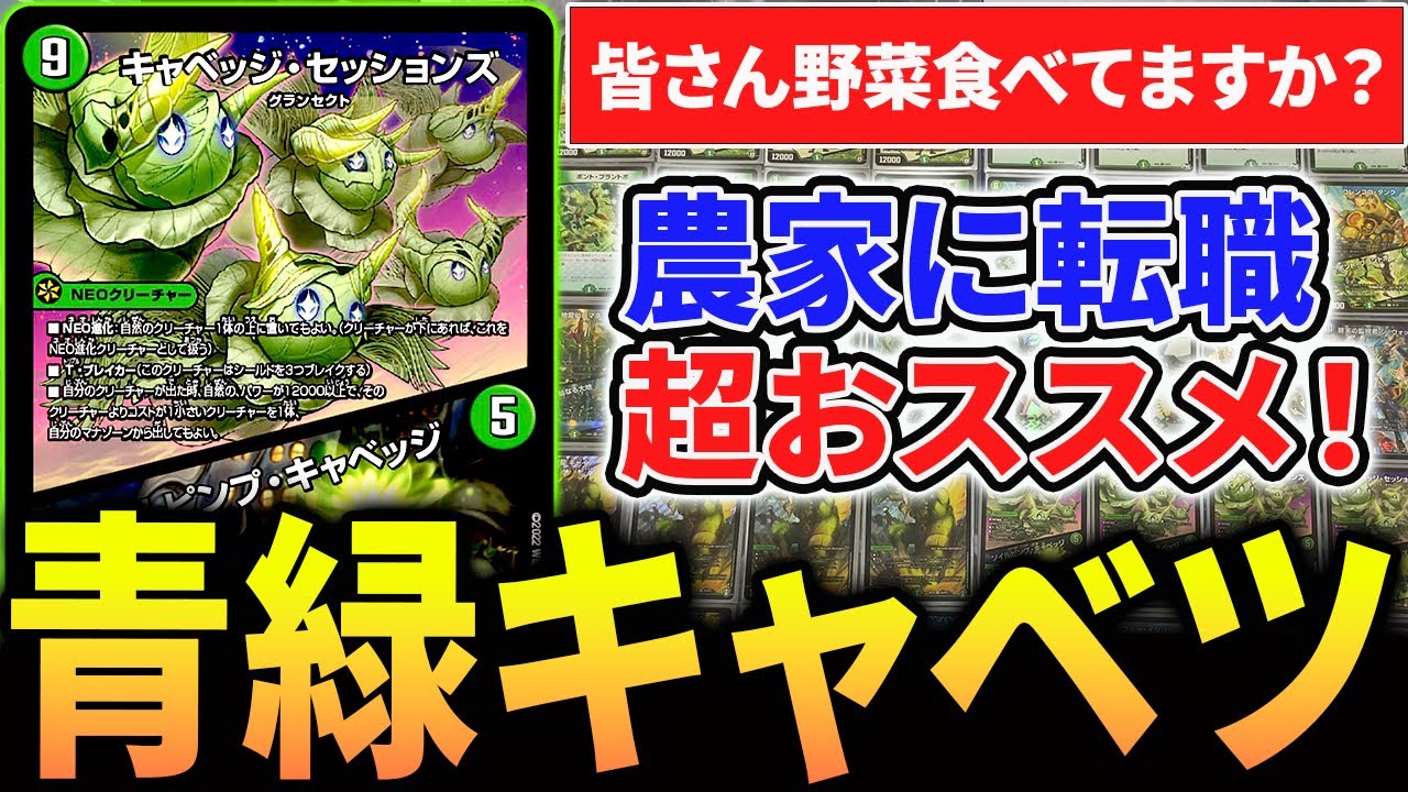 緑単キャベッジデッキ CS優勝構築スリーブなし 緑単キャベッジ デッキ