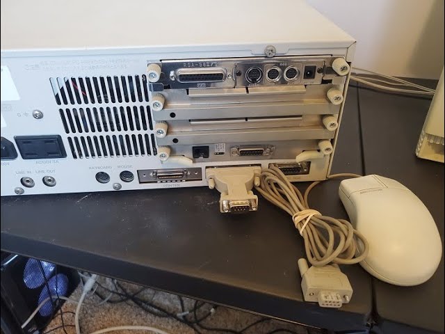 NEC PC-9821 As2 Part 6: Using a Serial Mouse - YouTube