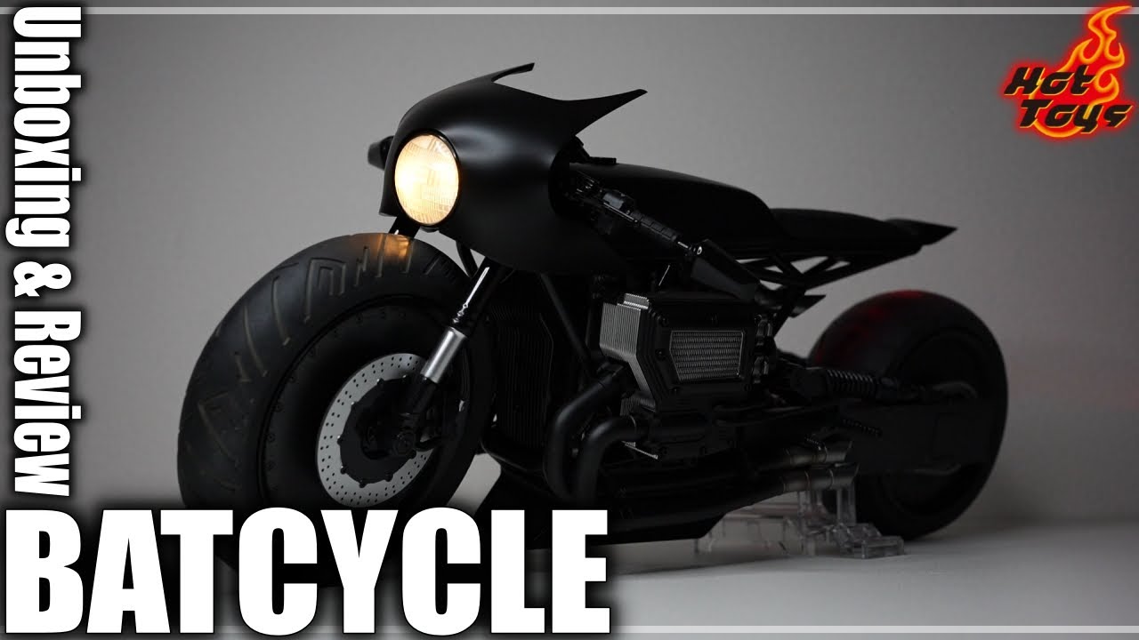 HotToys THE BATMAN BATCYCLE Unboxing & Review - YouTube