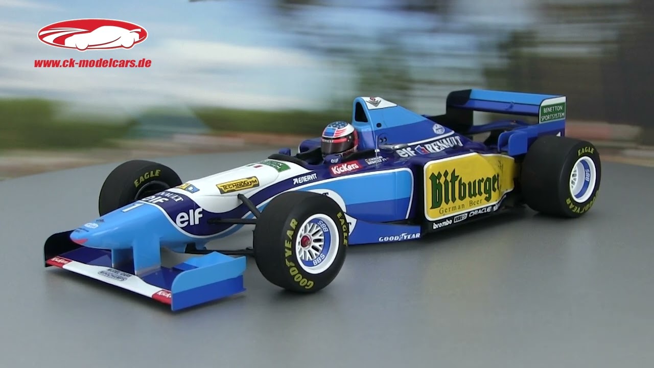 Minichamps 1:18 M. Schumacher Benetton B195 #1 勝者 パシフィック