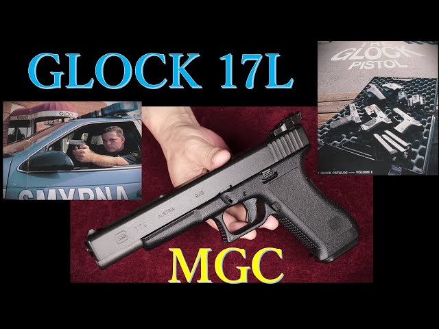 絶版MGC / GLOCK 17L & 当時パンフレット等：重量・トリガープル・初速
