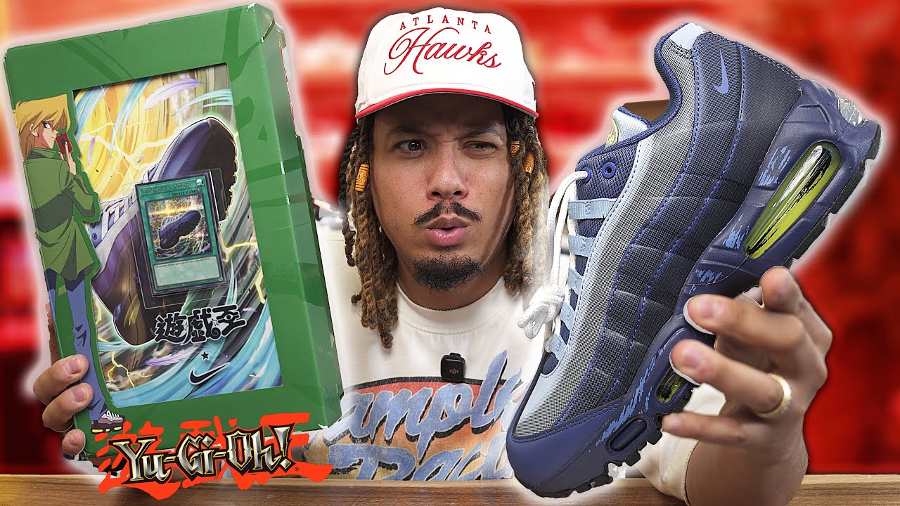 FIRST LOOK Nike Air Max 95 × Yu-Gi-Oh ! | Joey Wheeler Sneakers