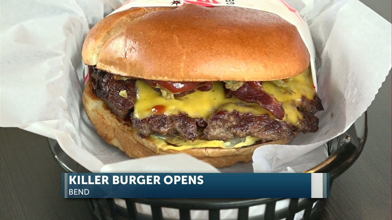 Killer Burger Opens in Bend - YouTube