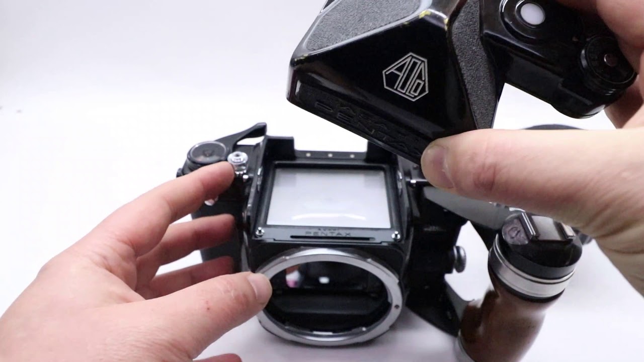 1969 Pentax Asahi 67 SLR Medium Format Film Camera - YouTube