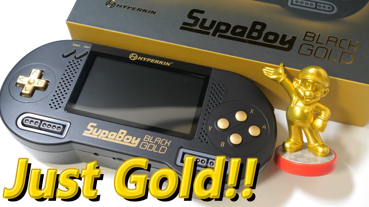 Supaboy Black Gold special edition - unboxing/review - Unboxing