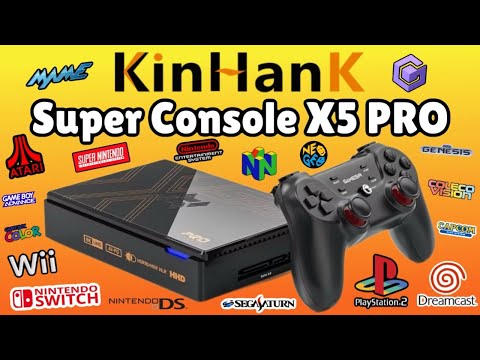 KINHANK Super Console X5 PRO Is LOADED w/ Over 16,000 Plug & Play