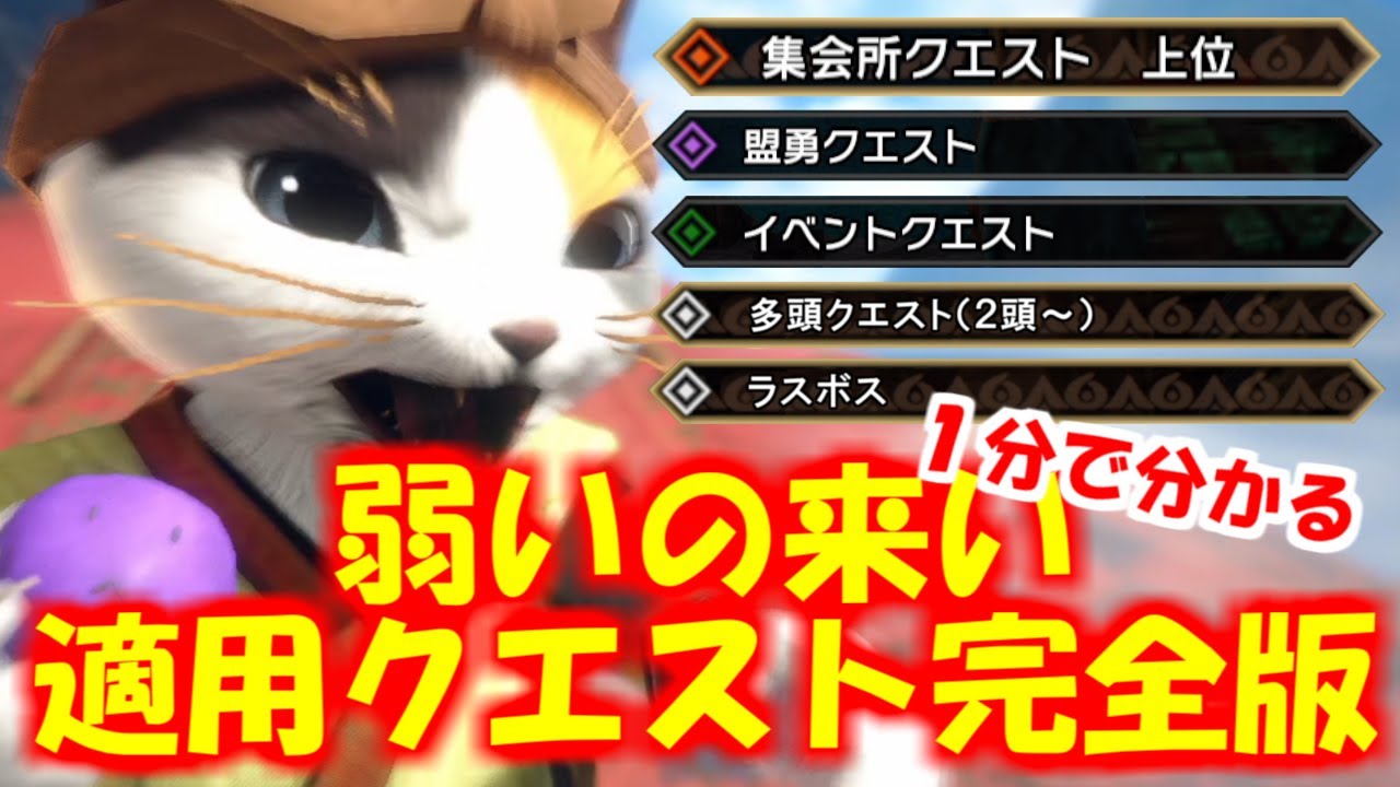 保存版】ぶっこわれ食事スキル弱いの来い完全解説 モンハンライズサン
