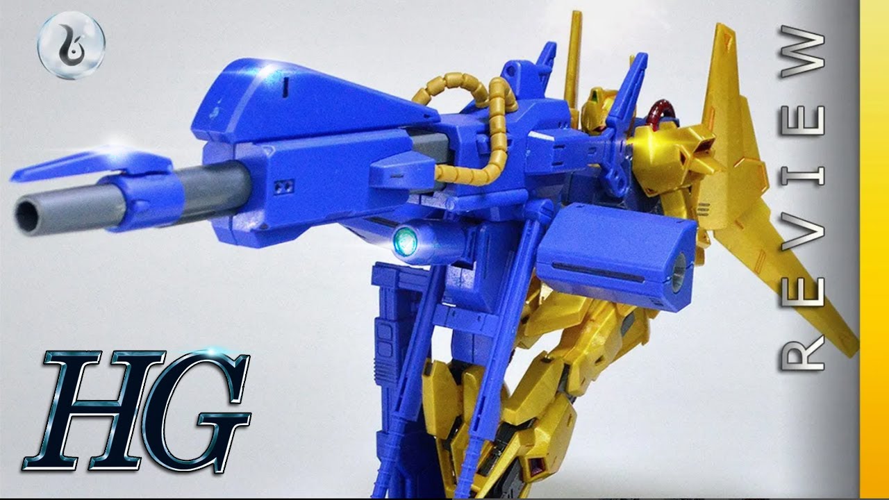 HGUC Hyaku-Shiki + Mega Bazooka Launcher | Review [0018] - YouTube