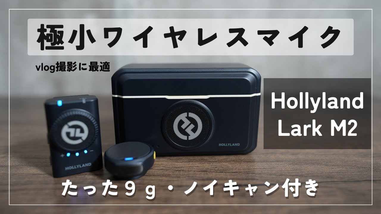 9g Ultra-Small and Lightweight Microphone] Hollyland Lark M2 | A