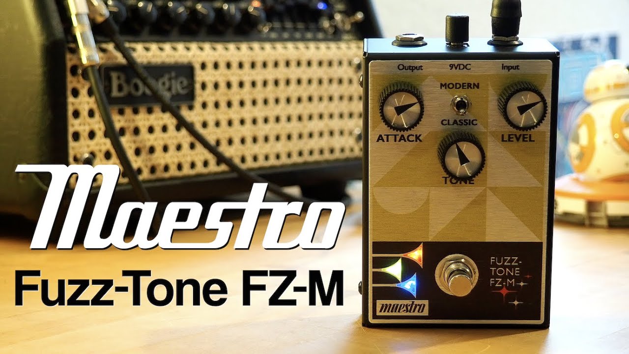 Maestro Fuzz-Tone FZ-M - YouTube