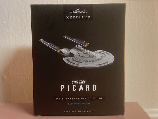PTC #120: SDCC Star Trek Hallmark Keepsake Enterprise-G Ornament