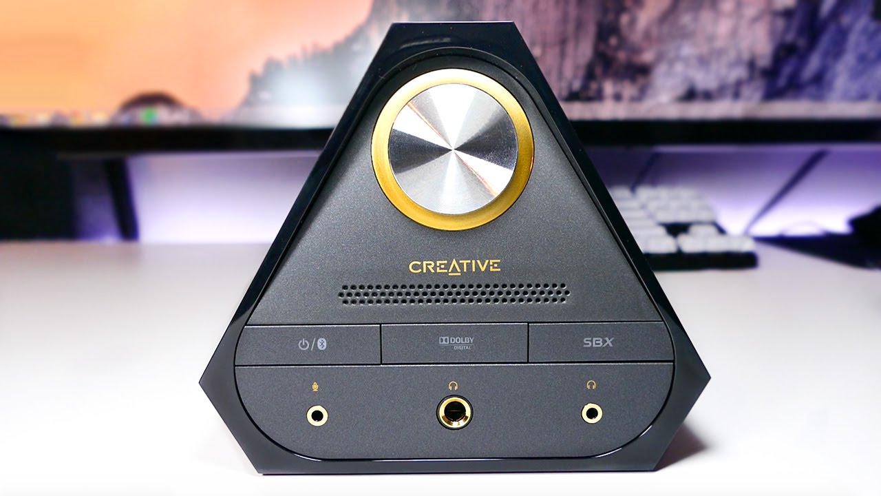 Creative Sound Blaster X7 DAC/Amp & E-MU XM7 Review - YouTube