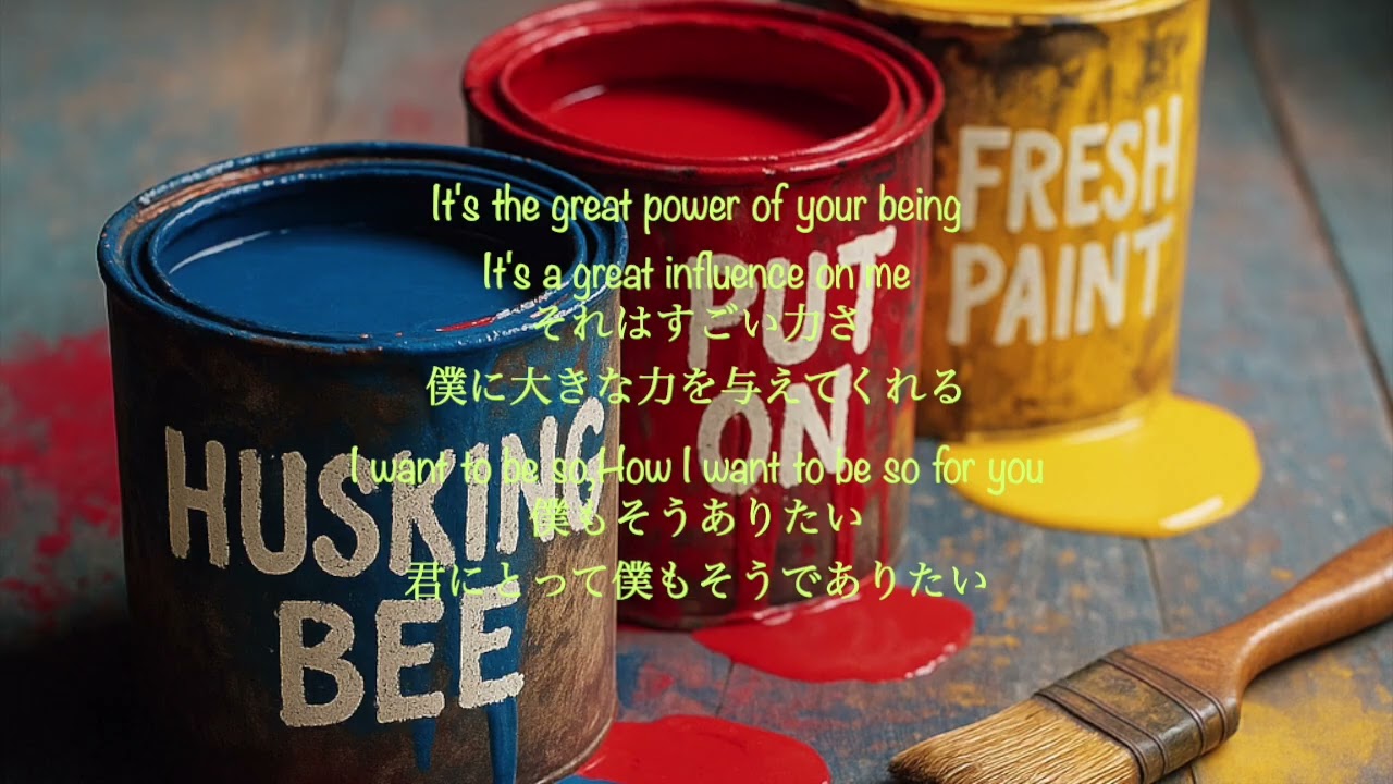 cover】HUSKING BEE /Put On Fresh Paint - YouTube