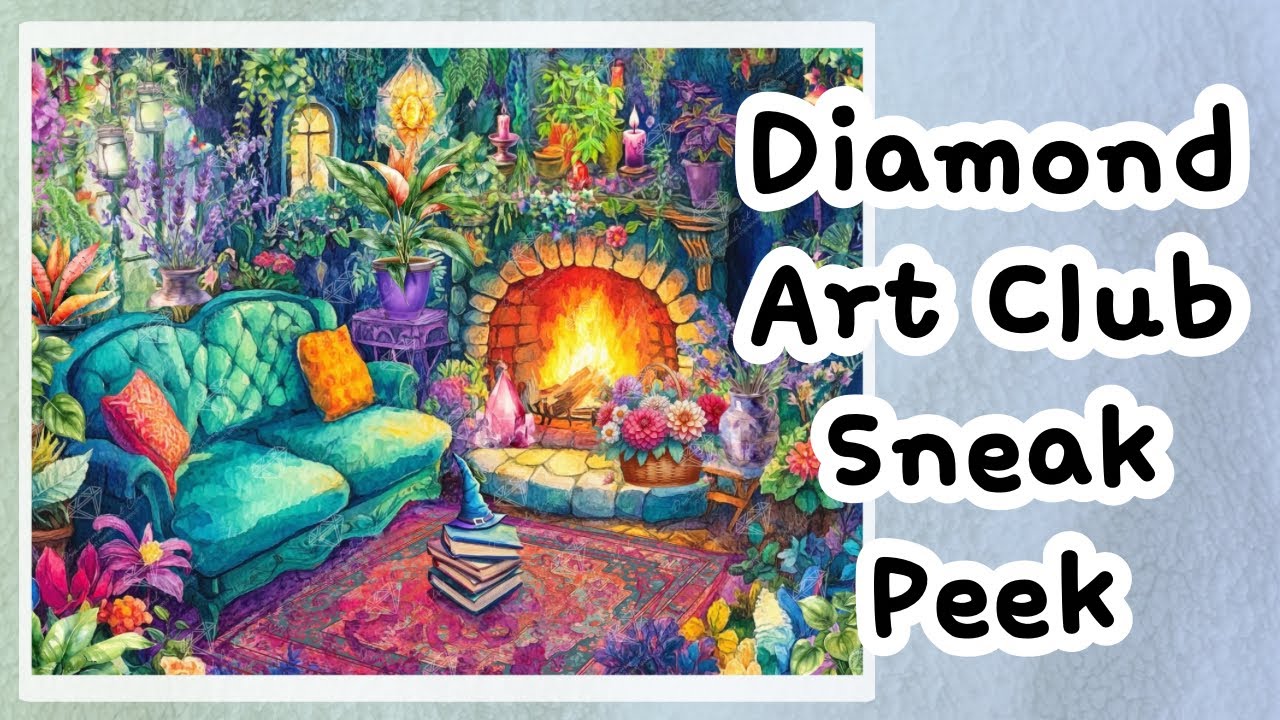 hideaway by claudia mckinney | diamond art club sneak peek (oh my