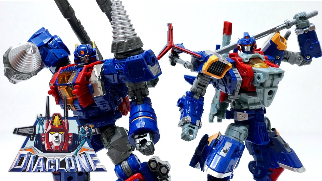Diaclone】Trijeter & Tridiger D-Calibur ver. wotafa's review - YouTube