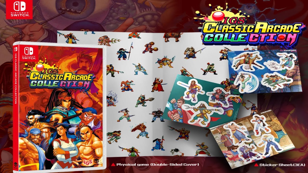 IGS Classic Arcade Collection - First Print Edition (Switch