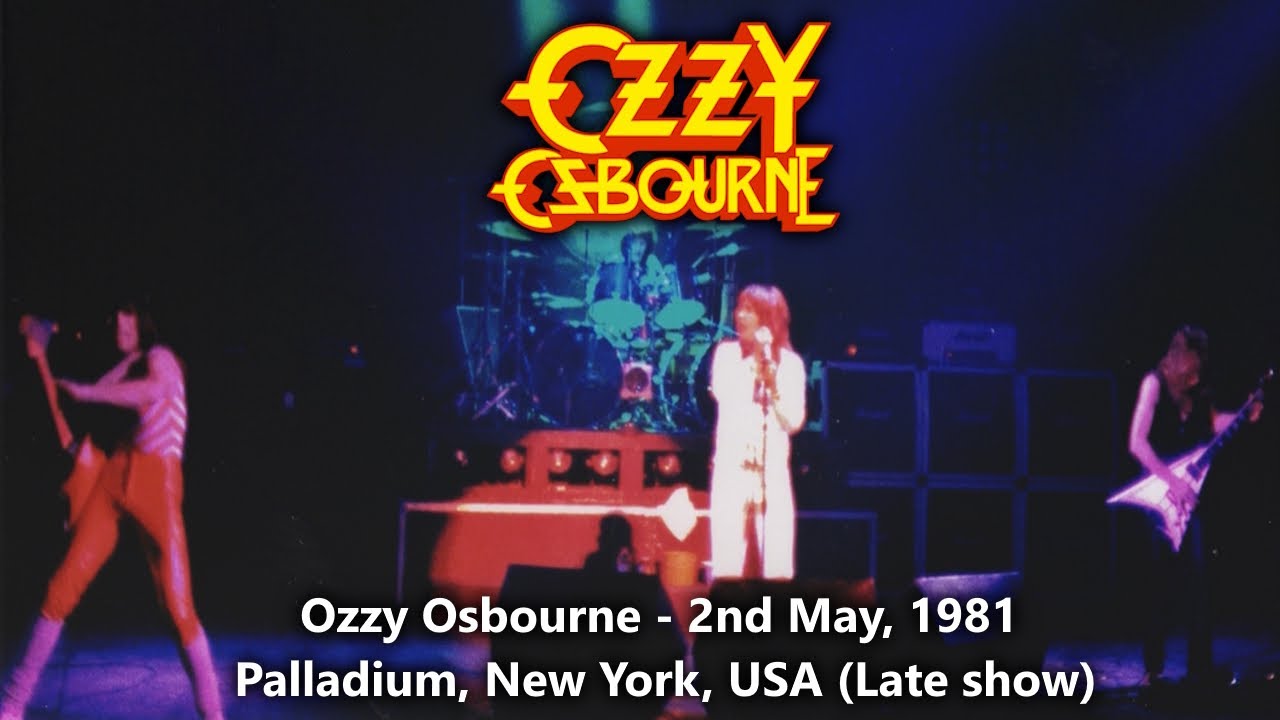 Ozzy Osbourne - LIVE Port Vale, Heavy Metal Holocaust 1981 - YouTube