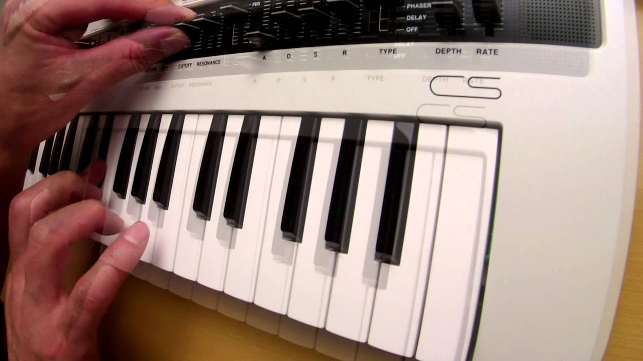 YAMAHA reface CS First Look / YAMAHA reface CS を少しだけ弾いて