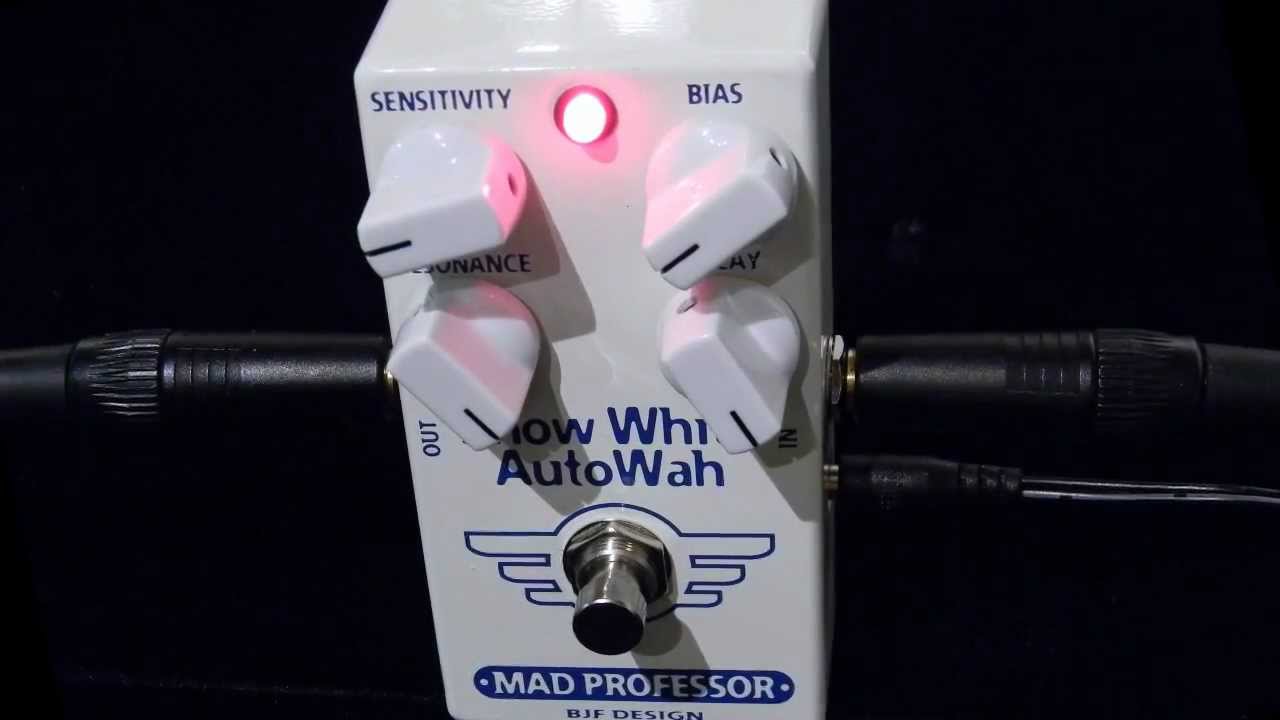 Mad Professor Snow White Auto Wah - YouTube