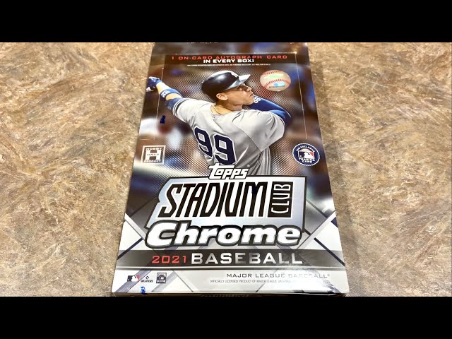 NEW RELEASE! 2021 TOPPS STADIUM CLUB CHROME! - YouTube