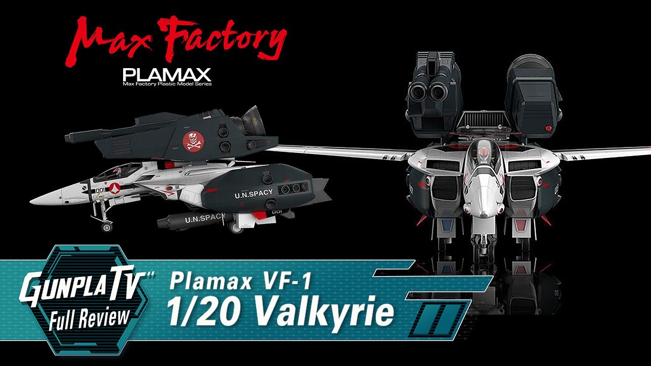 PLAMAX MF-45 minimum factory VF-1 Fighter Valkyrie - YouTube