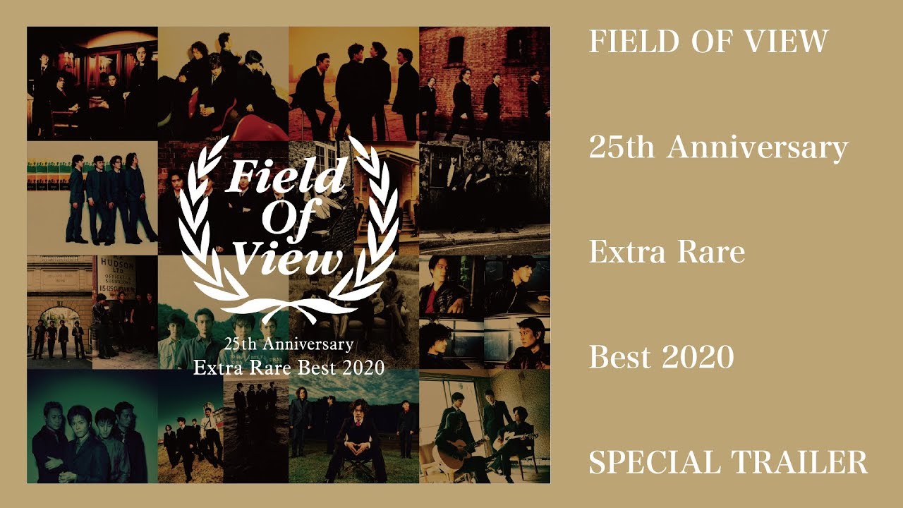 FIELD OF VIEW 25th Anniversary Extra Rare Best 2020 SPECIAL