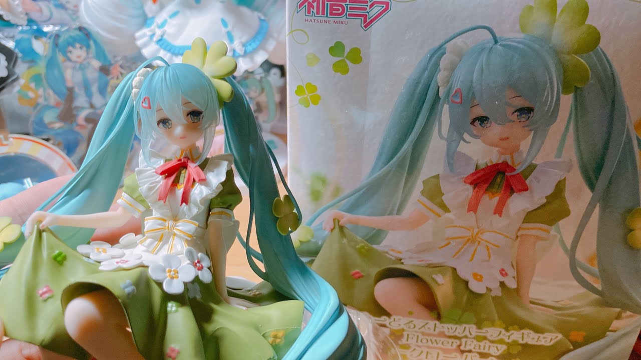初音ミク】ぬーどるストッパーフィギュア Flower Fairyークローバー