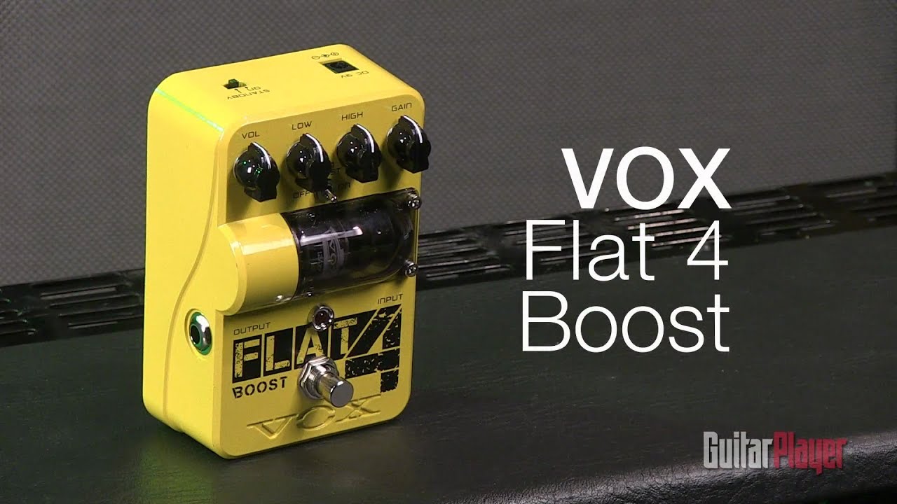 Vox Tone Garage Flat 4 Boost - YouTube